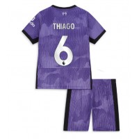 Liverpool Thiago Alcantara #6 3rd trikot Kinder 2023-24 Kurzarm (+ Kurze Hosen)